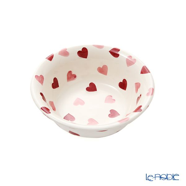 エマ・ブリッジウォーター ピンクハーツ シリアルボウル 16.5cm