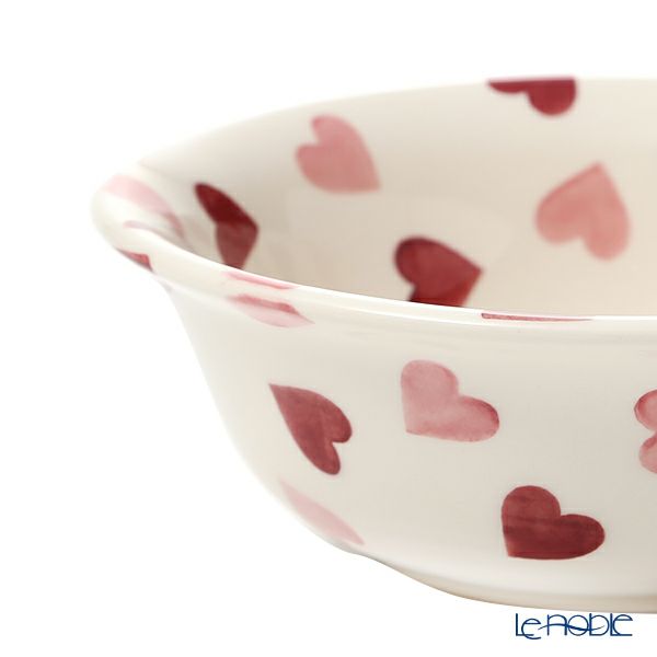 エマ・ブリッジウォーター ピンクハーツ シリアルボウル 16.5cm