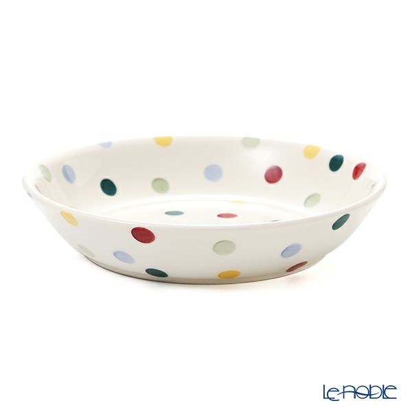 エマ・ブリッジウォーター ポルカドット パスタボウル（M）23.5cm