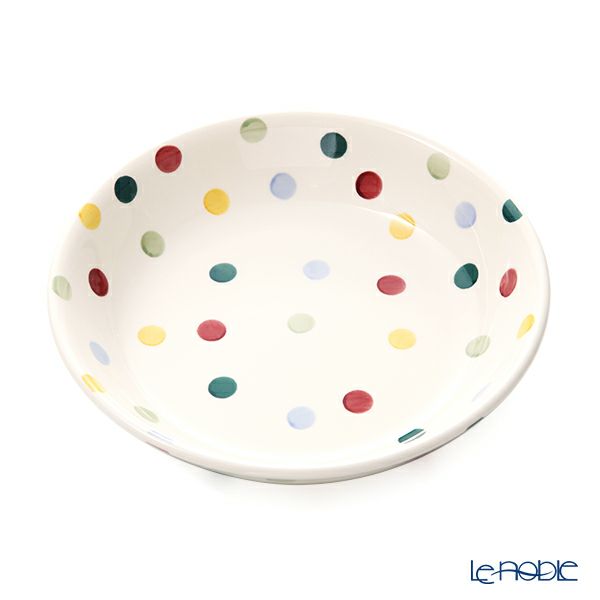 エマ・ブリッジウォーター ポルカドット パスタボウル（M）23.5cm