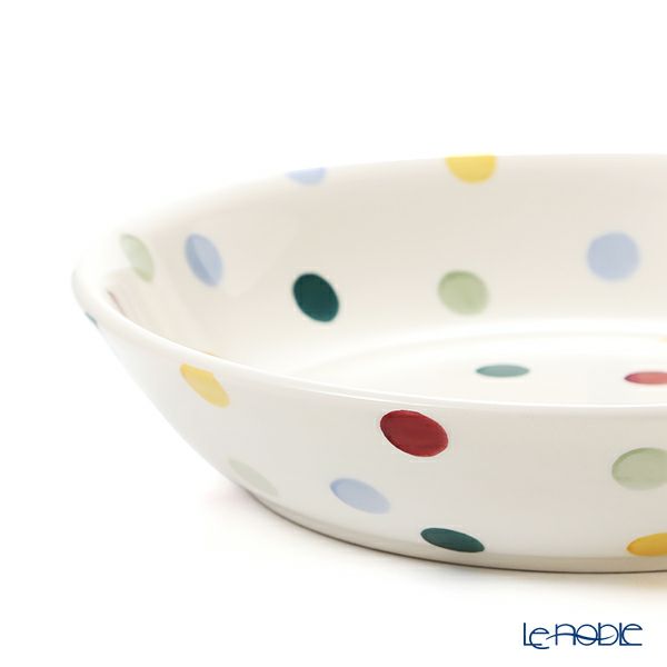 エマ・ブリッジウォーター ポルカドット パスタボウル（M）23.5cm