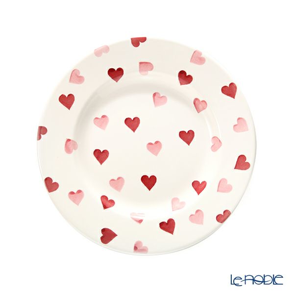 エマ・ブリッジウォーター ピンクハーツ プレート 21cm