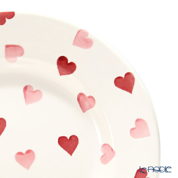 エマ・ブリッジウォーター ピンクハーツ プレート 21cm