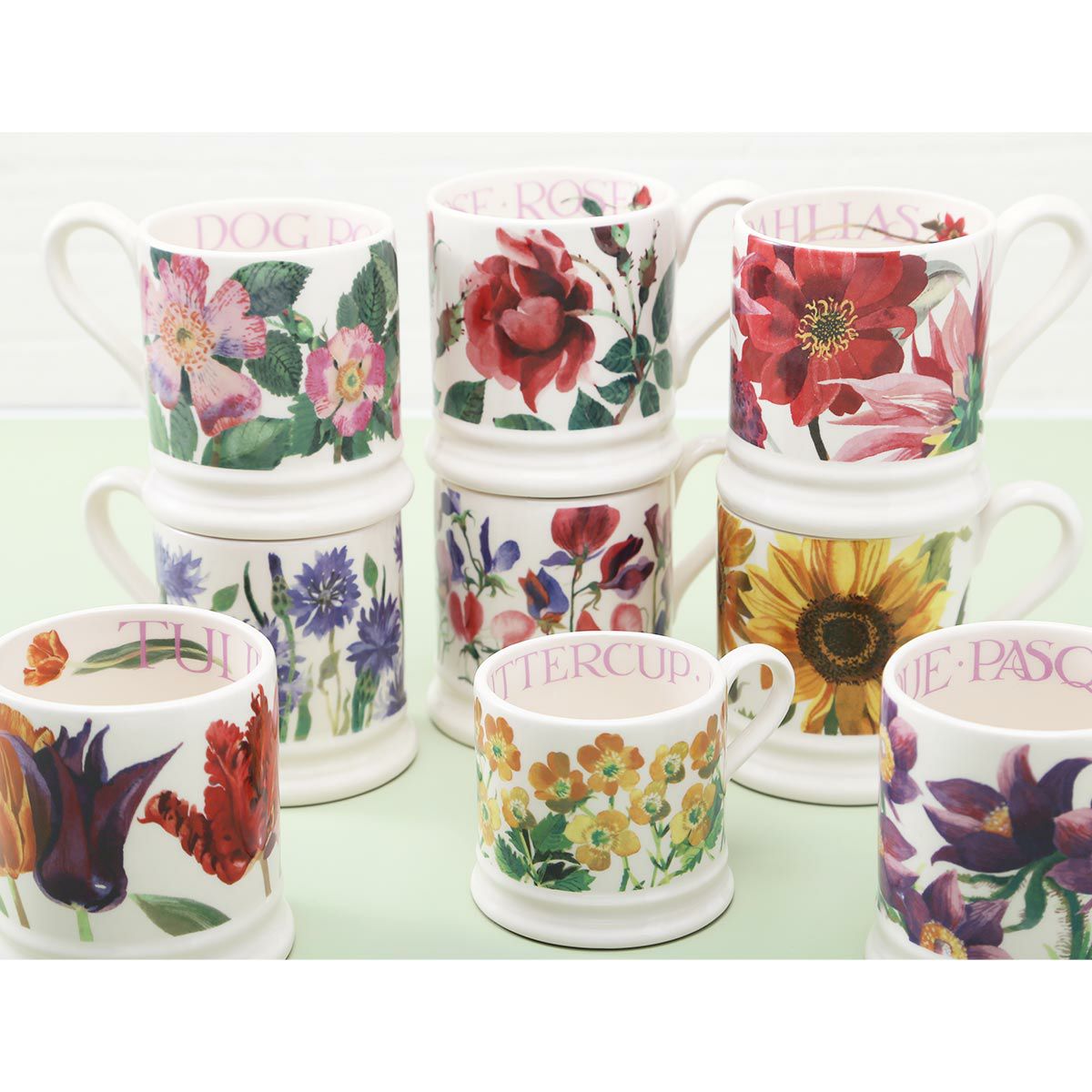 エマ・ブリッジウォーター フラワーズ コーンフラワー マグカップ 340ml 21SS