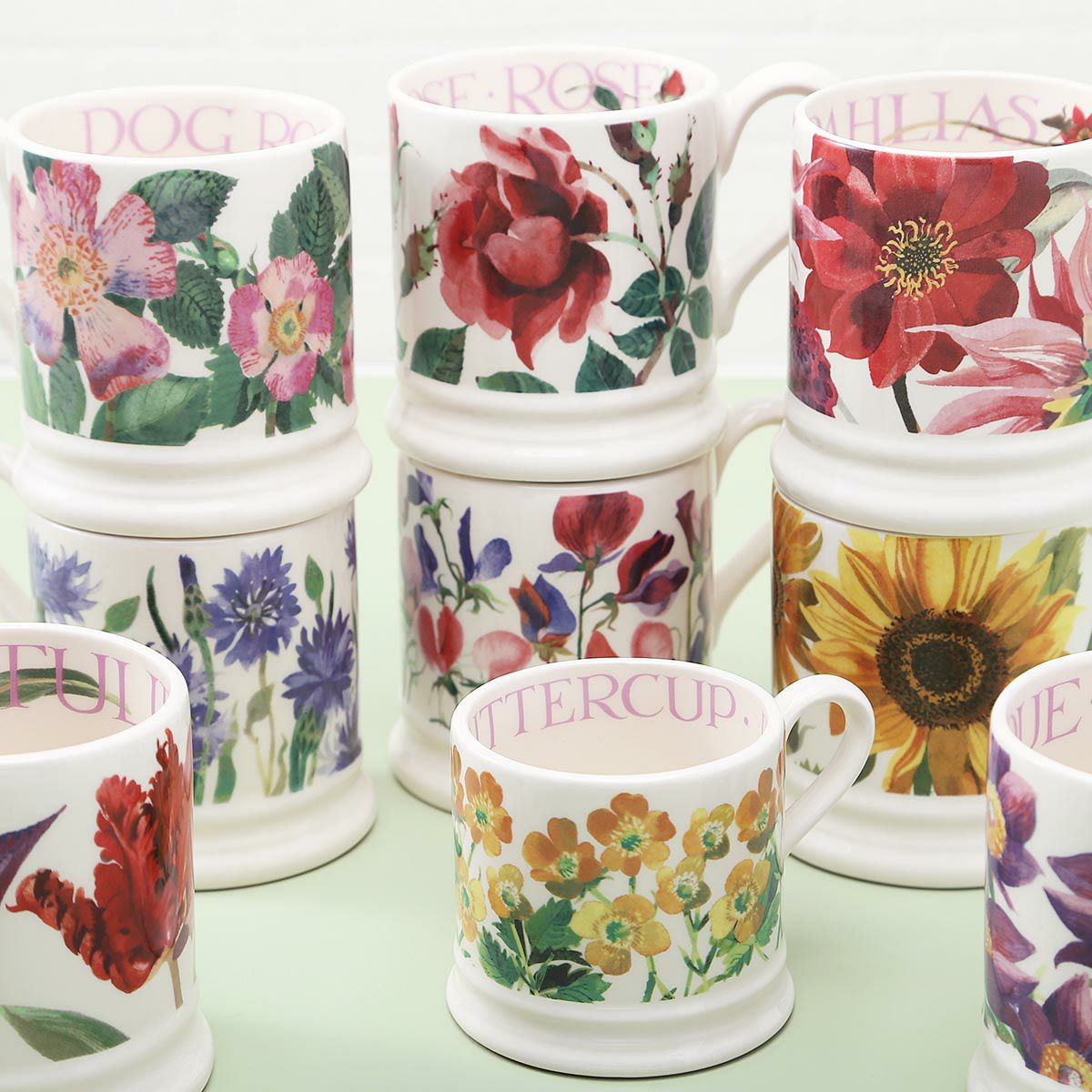 エマ・ブリッジウォーター フラワーズ スイートピー マグカップ 340ml 21SS