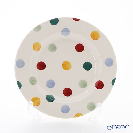エマ・ブリッジウォーター ポルカドット プレート 16cm