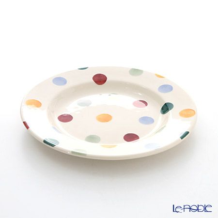 エマ・ブリッジウォーター ポルカドット プレート 16cm