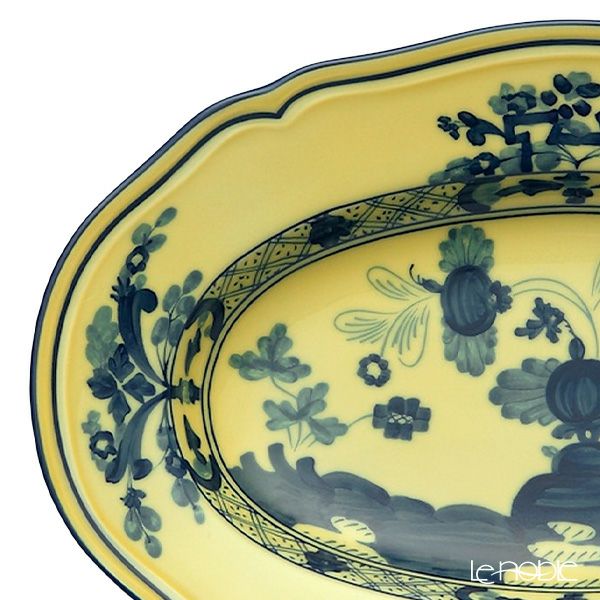 ジノリ1735／リチャード ジノリ（GINORI 1735／Richard Ginori） オリエンテイタリアーノ ピクルスオーバル チトリーノ／レモン 22cm