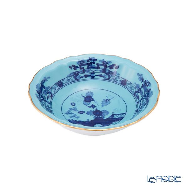 ジノリ1735／リチャード ジノリ（GINORI 1735／Richard Ginori） オリエンテイタリアーノ イリス フルーツソーサー ライトブルー 15cm