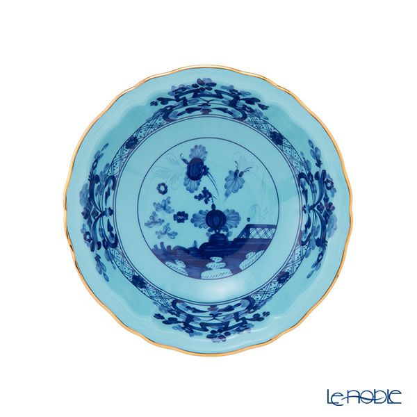 ジノリ1735／リチャード ジノリ（GINORI 1735／Richard Ginori） オリエンテイタリアーノ イリス フルーツソーサー ライトブルー 15cm