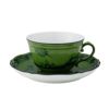 ジノリ1735／リチャード ジノリ（GINORI 1735／Richard Ginori） オリエンテイタリアーノ ティーカップ＆ソーサー マラキーテ／孔雀石 240ml／15cm