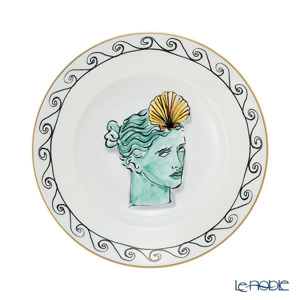 ジノリ1735／リチャード ジノリ（GINORI 1735／Richard Ginori） イル ヴィアッジョ ディ ネットゥーノ スーププレート／パスタプレート 24cm ホワイト