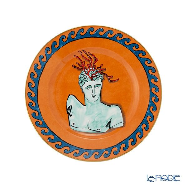 ジノリ1735／リチャード ジノリ（GINORI 1735／Richard Ginori） イル ヴィアッジョ ディ ネットゥーノ プレート 22cm オレンジ