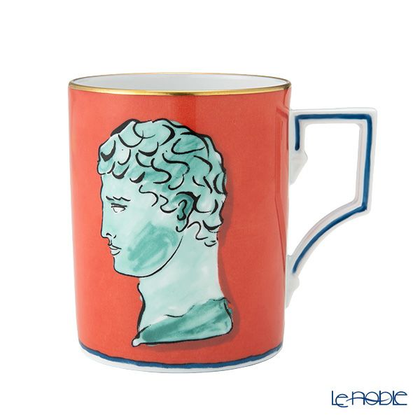 ジノリ1735／リチャード ジノリ（GINORI 1735／Richard Ginori） イル ヴィアッジョ ディ ネットゥーノ マグカップ 400ml レッド