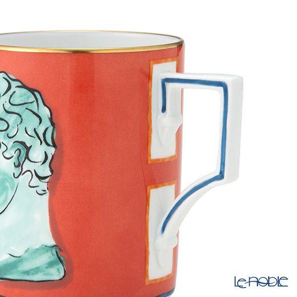 ジノリ1735／リチャード ジノリ（GINORI 1735／Richard Ginori） イル ヴィアッジョ ディ ネットゥーノ マグカップ 400ml レッド