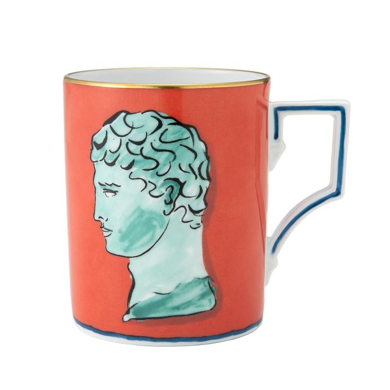 ジノリ1735／リチャード ジノリ（GINORI 1735／Richard Ginori） イル ヴィアッジョ ディ ネットゥーノ マグカップ 400ml レッド