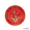 ジノリ1735／リチャード ジノリ オリエンテイタリアーノ ルブルム フルーツソーサー レッド 15cm