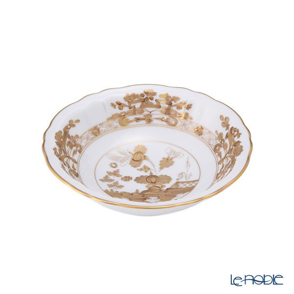 ジノリ1735／リチャード ジノリ オリエンテイタリアーノ アウルム フルーツソーサー ゴールド 15cm