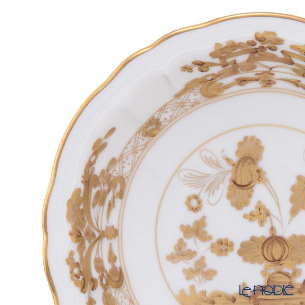 ジノリ1735／リチャード ジノリ オリエンテイタリアーノ アウルム フルーツソーサー ゴールド 15cm