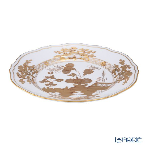 ジノリ1735／リチャード ジノリ オリエンテイタリアーノ アウルム プレート ゴールド 27cm