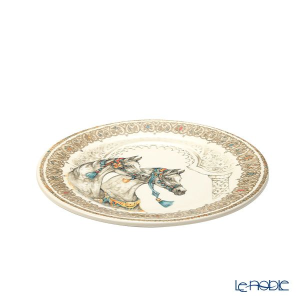 ジアン（Gien）シュヴォー・デュ・ヴァン デザートプレート22cm 1751ADE250