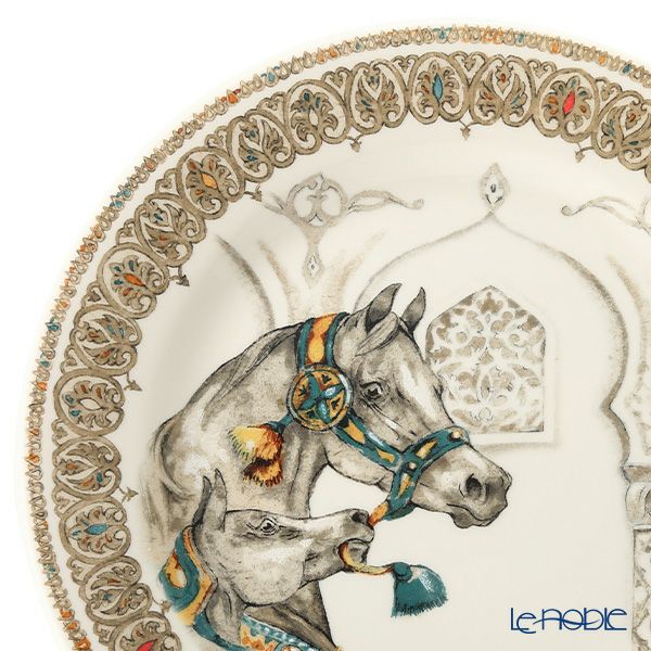 ジアン（Gien）シュヴォー・デュ・ヴァン デザートプレート22cm 1751ADE450