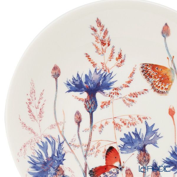 ジアン（Gien）アズール デザートプレート22cm ヤグルマギク 1810ADE102