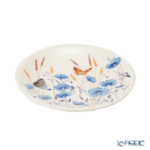 ジアン（Gien）アズール デザートプレート22cm アマ 1810ADE202