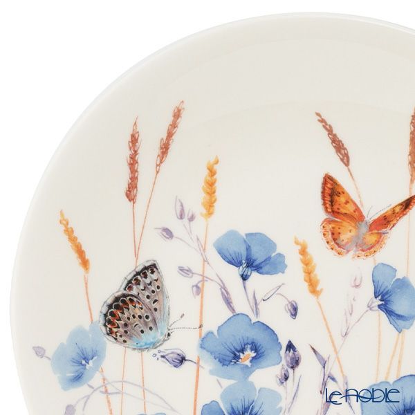 ジアン（Gien）アズール デザートプレート22cm アマ 1810ADE202