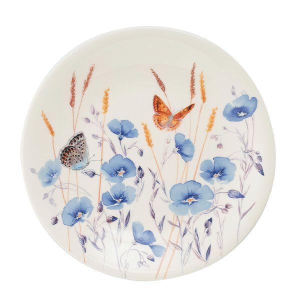 ジアン（Gien）アズール デザートプレート22cm アマ 1810ADE202