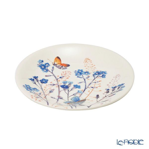 ジアン（Gien）アズール デザートプレート22cm ワスレナグサ 1810ADE302