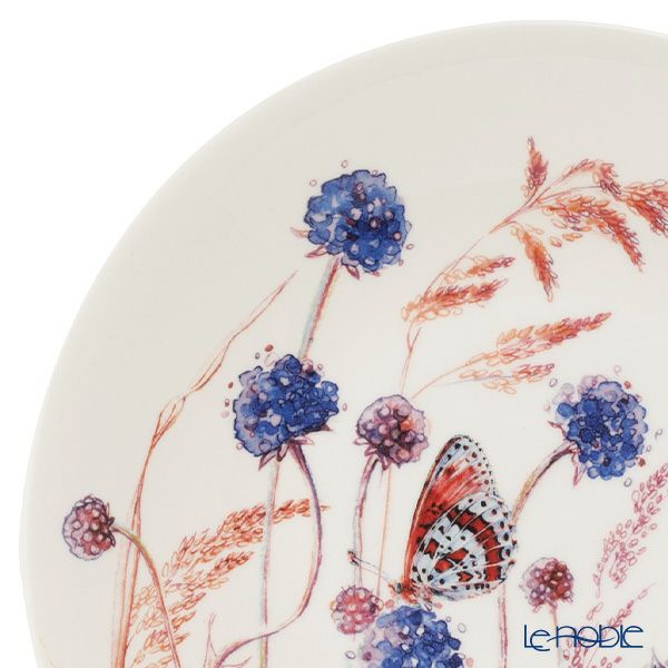 ジアン（Gien）アズール デザートプレート22cm マツムシソウモドキ 1810ADE402