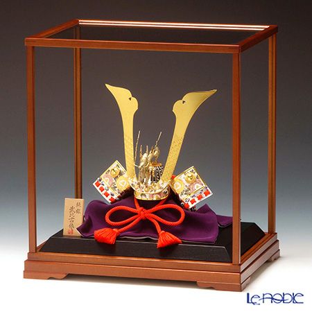 純銀置物（Silver999） 2号 兜 龍付 金銀工芸家・伝統工芸士 武比古作