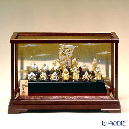 純銀置物（Silver999） 4号 七福神 金銀工芸家・伝統工芸士 武比古作