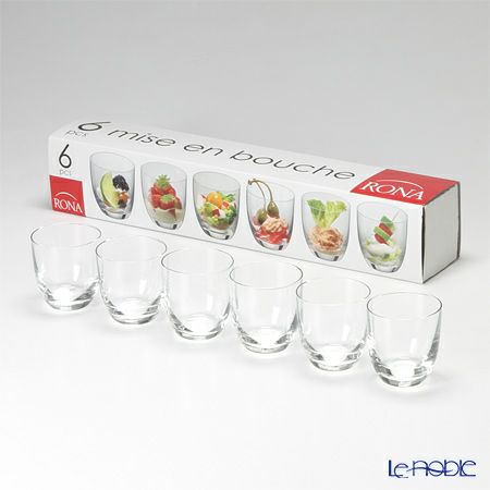 ロナ Mise en bouche Cave アミューズグラス 120ml 6本セット 4219／120