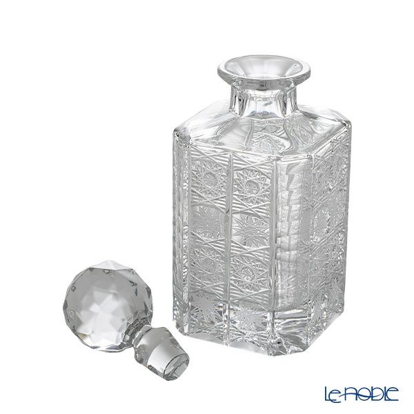 ボヘミア PK500 スクエアデキャンタ 800ml 24cm 41081／57001／800