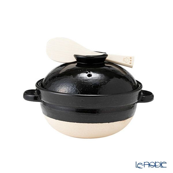 伊賀焼窯元 長谷園 ながたにえん 伊賀土鍋 かまどさん 二合炊き 一合～二合用 496 ACT-03【直火用】