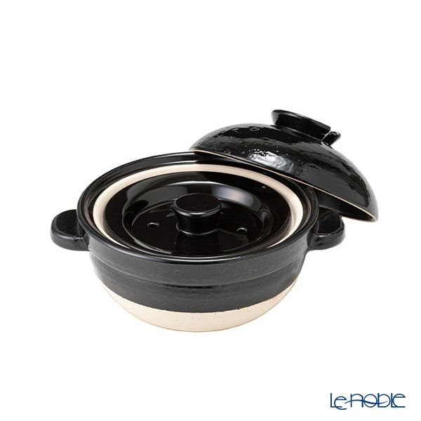 伊賀焼窯元 長谷園 ながたにえん 伊賀土鍋 かまどさん 二合炊き 一合～二合用 496 ACT-03【直火用】