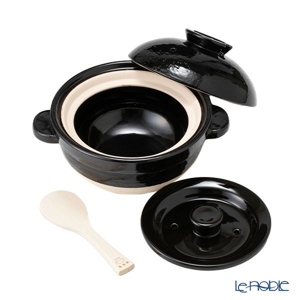 伊賀焼窯元 長谷園 ながたにえん 伊賀土鍋 かまどさん 二合炊き 一合～二合用 496 ACT-03【直火用】