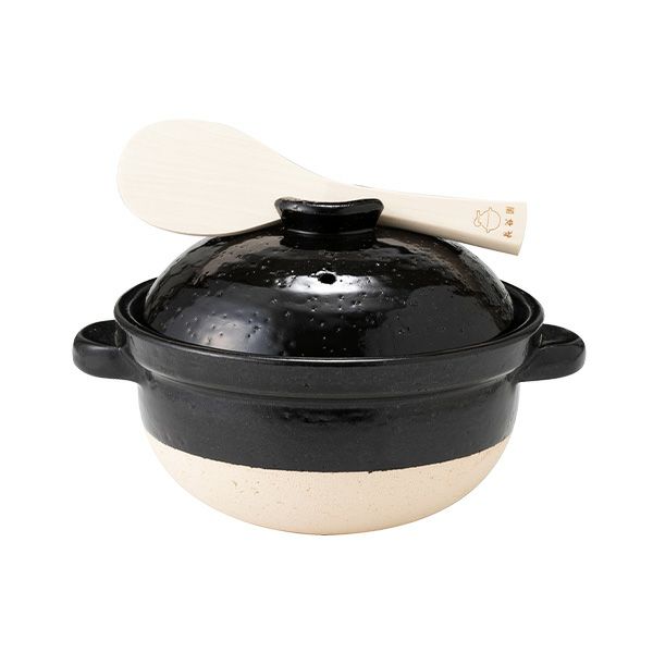 伊賀焼窯元 長谷園 ながたにえん 伊賀土鍋 かまどさん 三合炊き 一合～三合用 496 ACT-01【直火用】