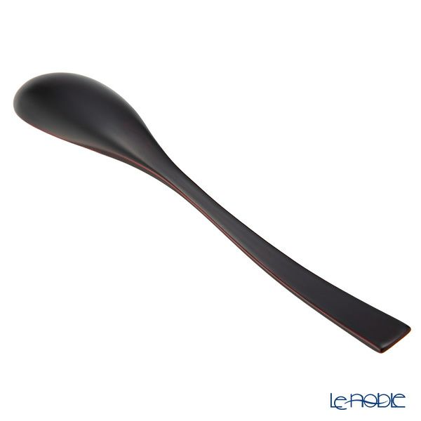 井助 絆スプーン 大 消溜うるし 木製 漆塗り 長さ21cm MKT-34