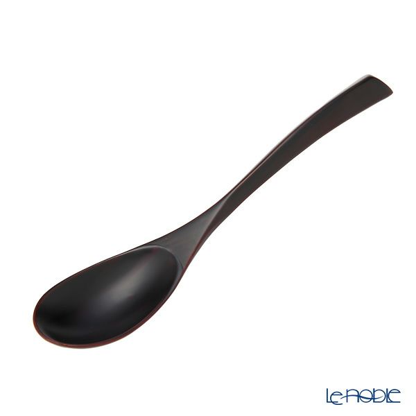 井助 絆スプーン 大 消溜うるし 木製 漆塗り 長さ21cm MKT-34
