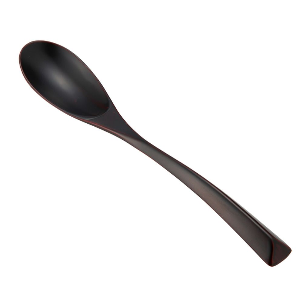 井助 絆スプーン 大 消溜うるし 木製 漆塗り 長さ21cm MKT-34