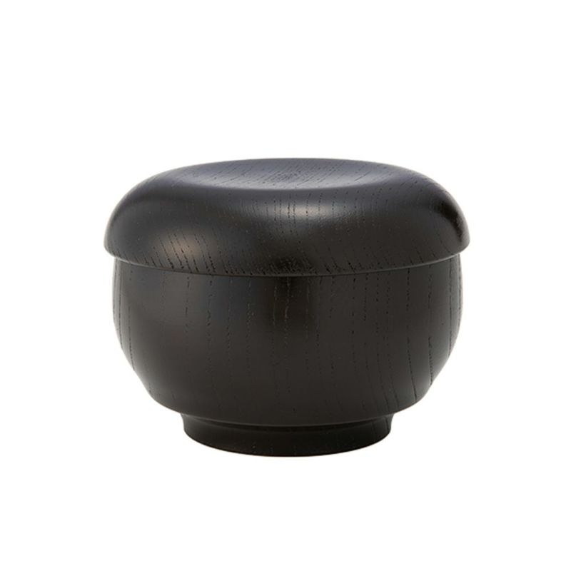 井助 ISUKE こわんさら 3点セット 漆塗り 黒 木製（栓の木） OI-790