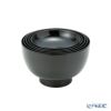 井助 漆器 応量器（応量椀） 入れ子椀 5点セット 黒 木紛加工品／漆塗り NC-544