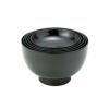 井助 漆器 応量器（応量椀） 入れ子椀 5点セット 黒 木紛加工品／漆塗り NC-544
