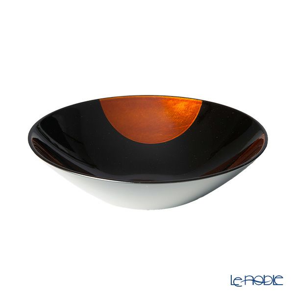 井助 漆器 もてなしボウル 日月白檀 中鉢 木紛加工品／漆塗り（白檀塗り） 19×H5cm SIK-74