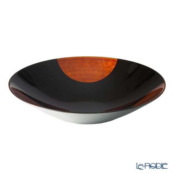 井助 漆器 もてなしボウル 日月白檀 大鉢 木紛加工品／漆塗り（白檀塗り） 24×H5cm SIK-73