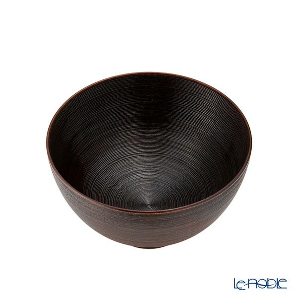 井助 富貴漆椀 味噌汁椀 木製（ミズメ桜）漆塗り 4.0寸 直径12×高さ7cm OI-662