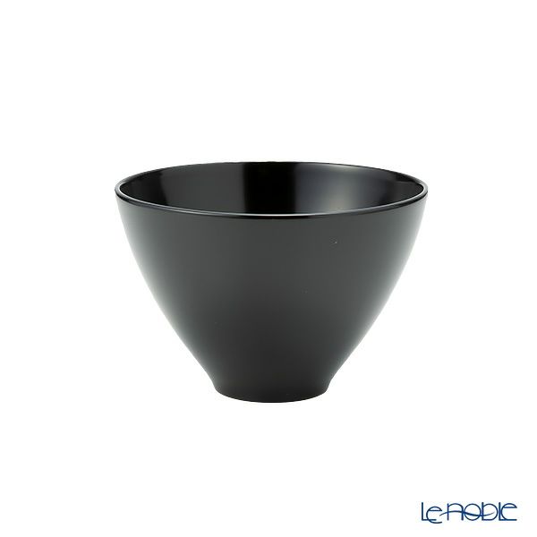 井助 漆器 夫婦汁椀 梅 黒・古代朱 木紛加工品／漆塗り G8-05702